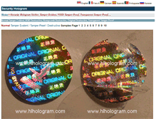 Tablet Screenshot of destructivehologram.com